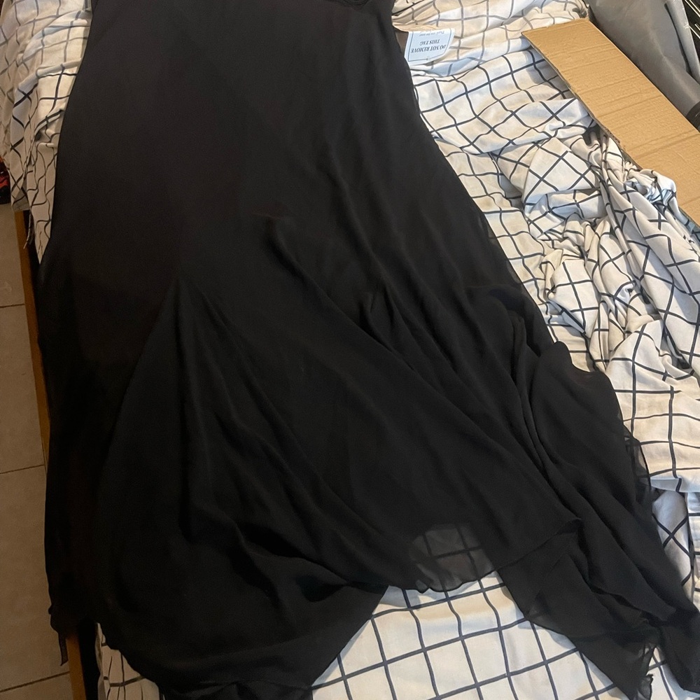 Chic Black A-Line Women's Skirt
